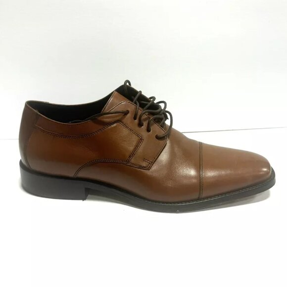 Johnston Murphy Mens Melton Cap Toe Oxford Size 11 M